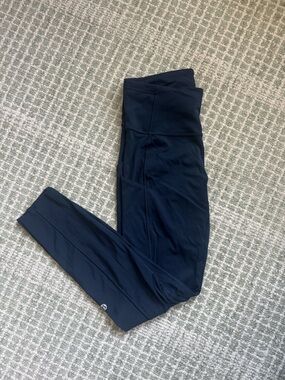 lululemon athletica Navy High-Rise Pocket Leggings